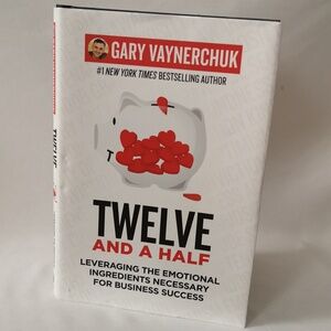 Twelve and a Half Hardcover Book by Gary Vaynerchuk Bestselling Author in EUC